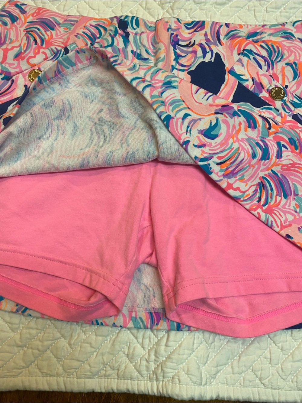 Lilly Pulitzer Madison Skort- Head In the Sand - Picture 6 of 6